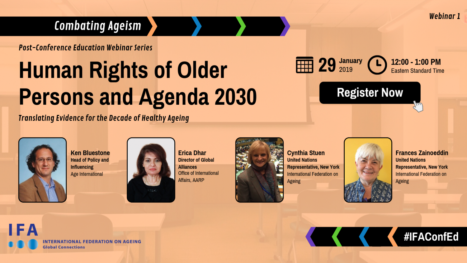 Webinar Announcement: Human Rights of Older Persons and Agenda 2030