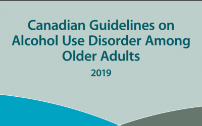 Release of First-Ever National Clinical Guidelines on Substance Use Disorders among Older Canadians