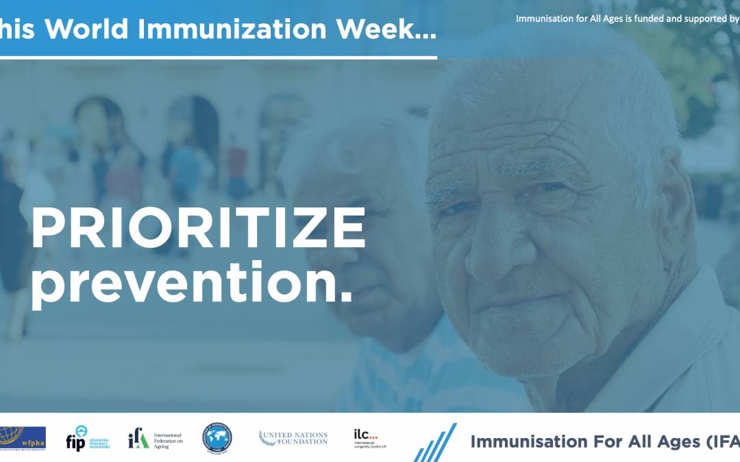 Promoting immunisation throughout life – World Immunisation Week