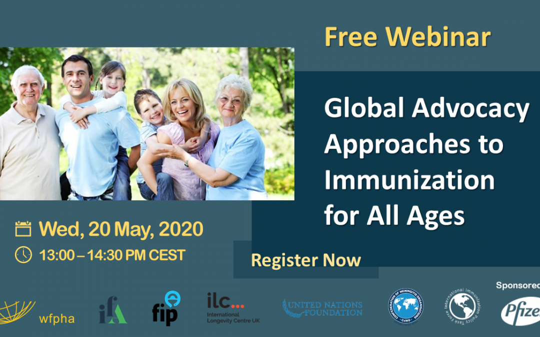 Global Advocacy Approaches to Immunisation for All Ages: Webinar Invitation