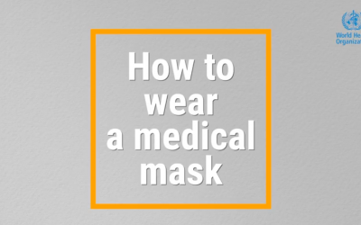 WHO: How to wear a mask