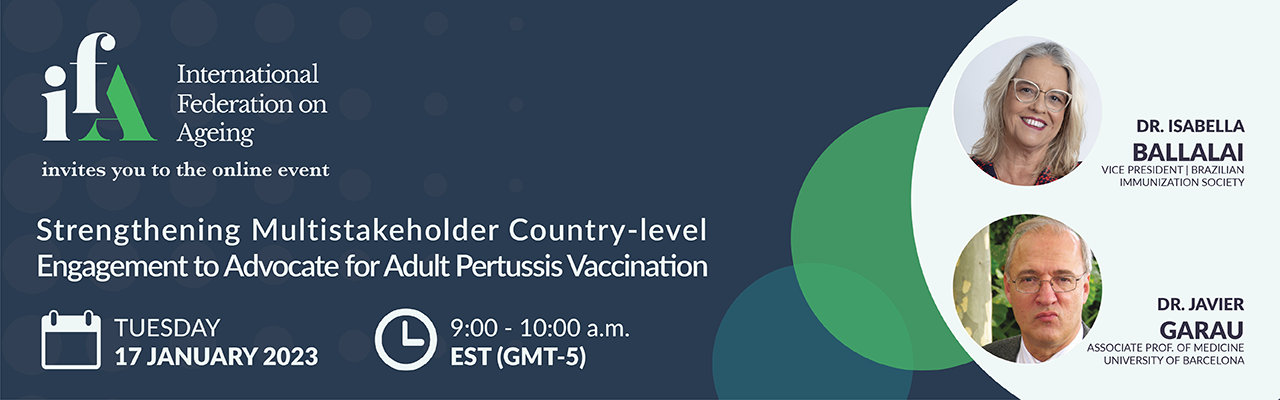 Strengthening Multistakeholder Country-level Engagement to Advocate for Adult Pertussis Vaccination - banner