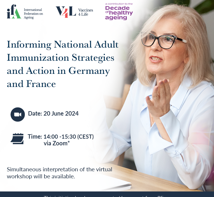 Registrations Now Open for the Virtual Workshop: Informing National Adult Immunization Strategies and Actions in Germany and France