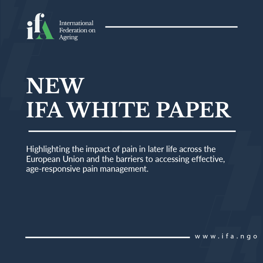 Advocating for Accessible Pain Relief for Older Adults in the European Union (EU) – White Paper