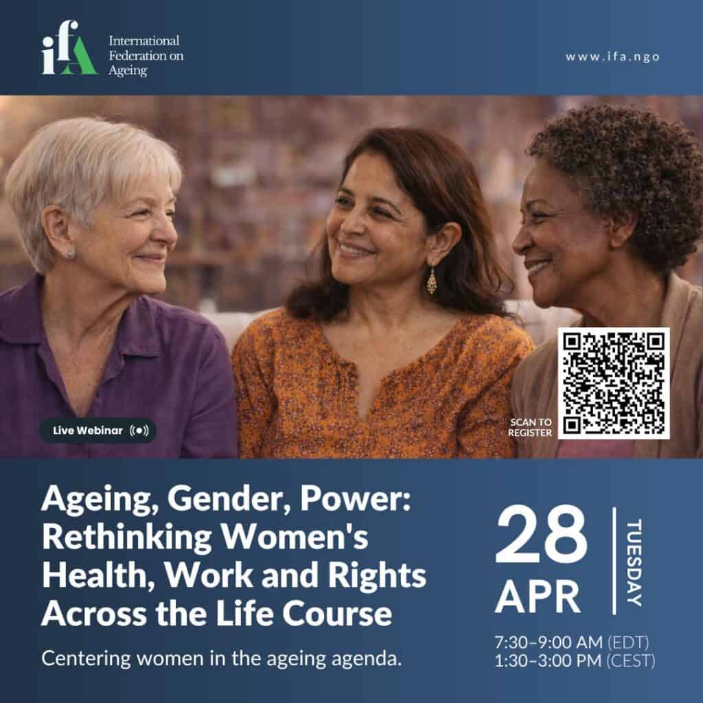 Ageing, Gender, Power: Rethinking Women’s Health, Work and Rights Across the Life Course