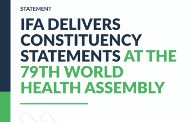 IFA Delivers Constituency Statements at the 79th World Health Assembly