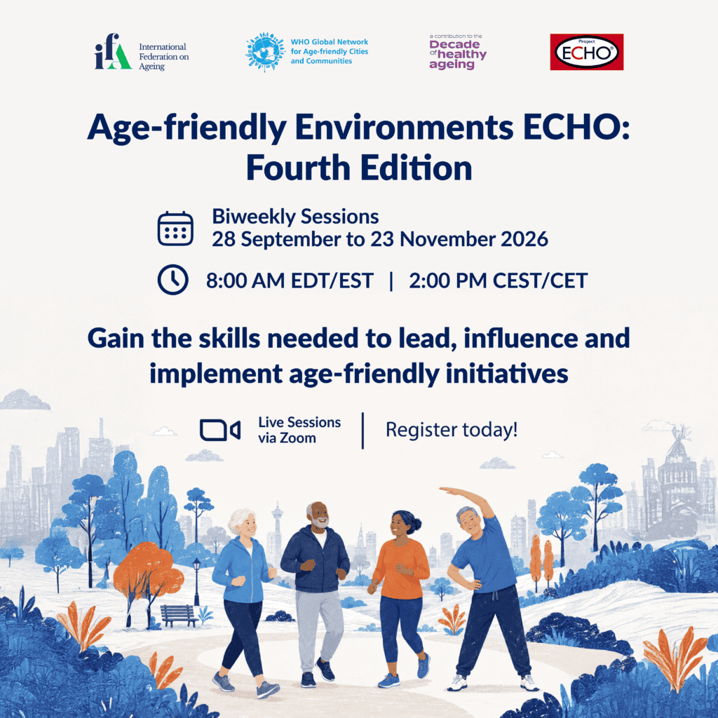 Age-Friendly Environments (AFE) ECHO Programme – 4th Edition