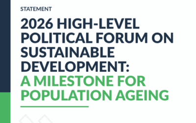 2026 High-level Political Forum on Sustainable Development: A Milestone for Population Ageing