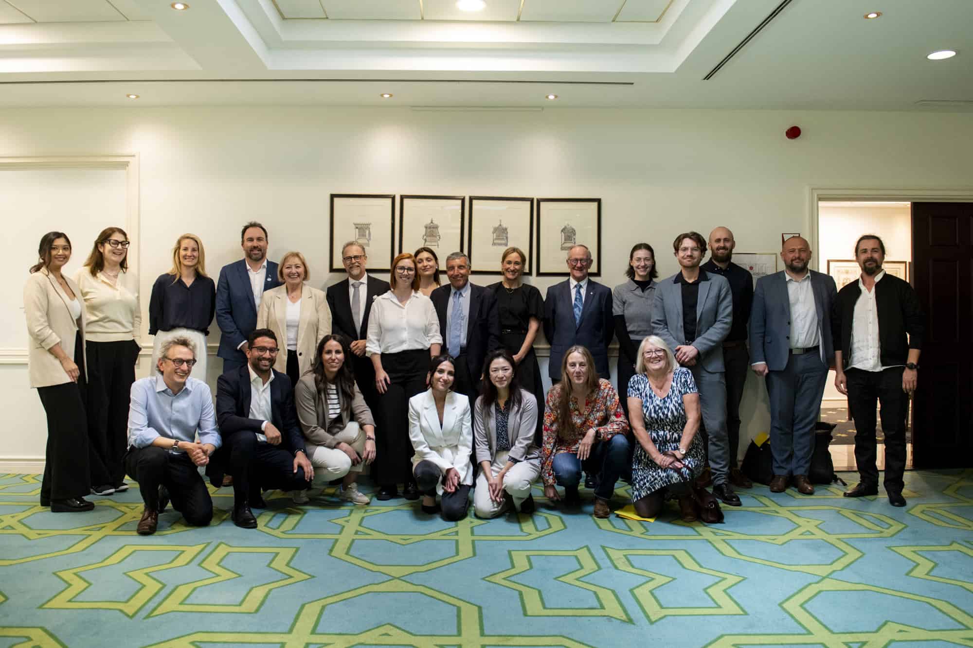  Group photo of participants at the Pain Management in Later Life conference in Brussels, Belgium
